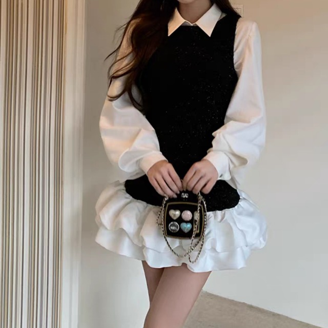 Ruffled dress　2610133