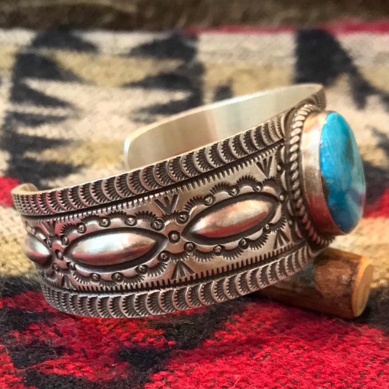 Herman Smith / スタンプワーク / モレンシー ターコイズ / NAVAJO  