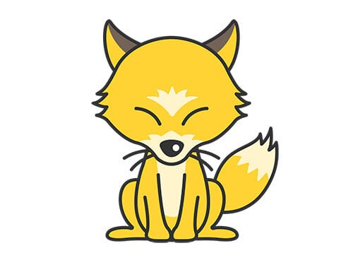 キツネのイラスト（eps+pngデータセット） | イラストセンター有料素材販売