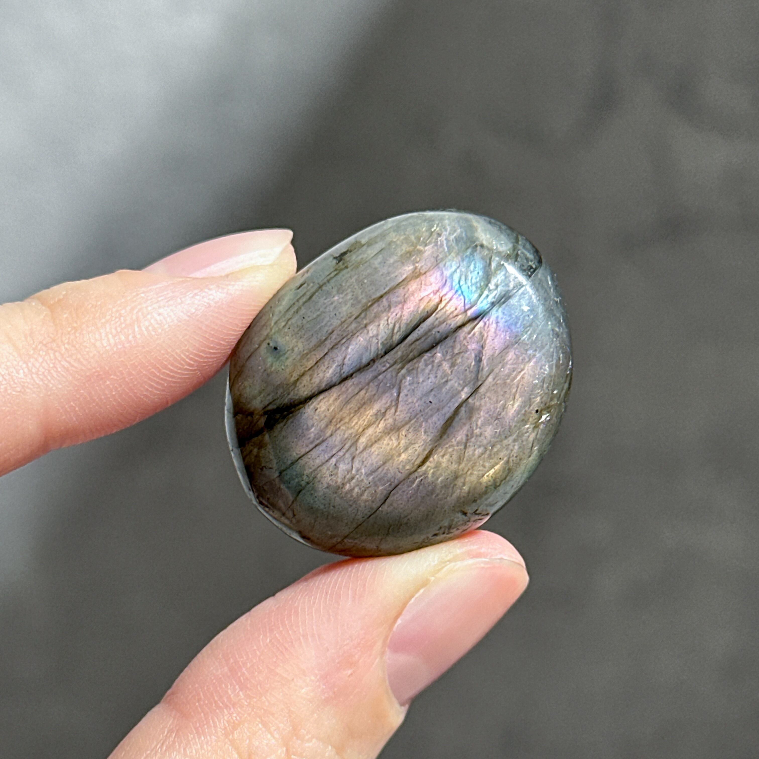 ラブラドライト タンブル72◇ Labradorite ◇天然石・鉱物