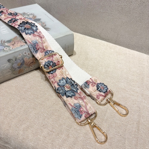 【長さ調整可】インド刺繍ショルダー(A54-⑧560)30