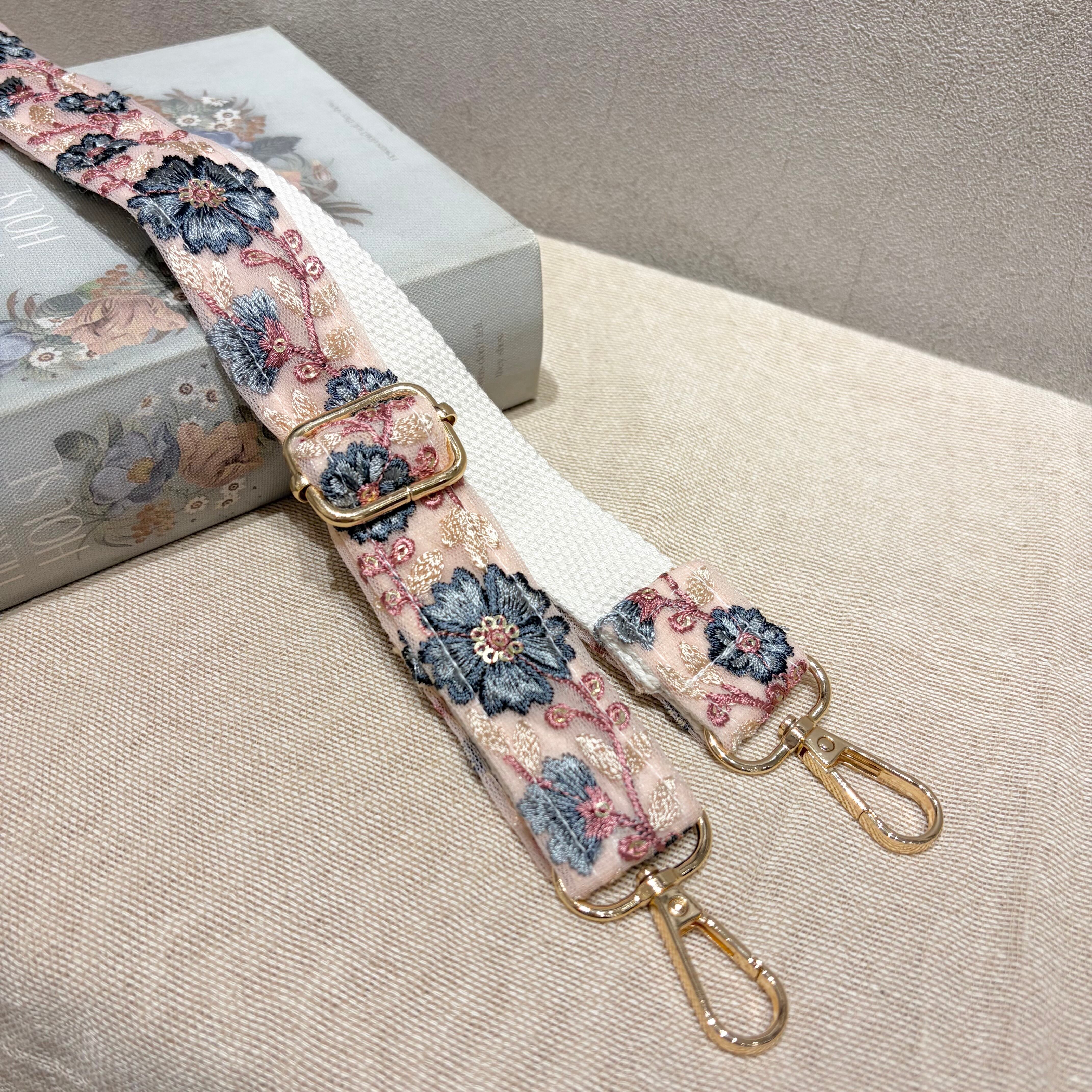 【長さ調整可】インド刺繍ショルダー(A54-⑧560)30