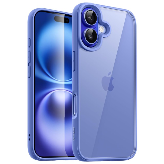 JETech iPhone 16用 ケース (ウルトラマリン)