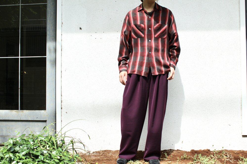 Vintage Ombre Check Loop Color Rayon Shirt [ARROW] [1960s-] | beruf