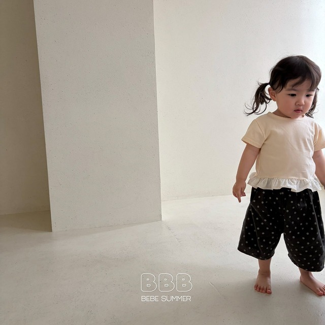 《予約》送料無料【Bella bambina】bebe) Coco Frill T