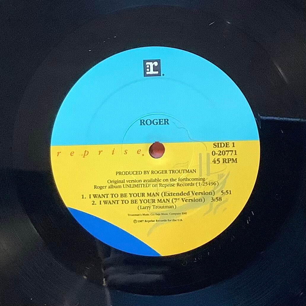 ROGER / I WANT TO BE YOUR MAN | Plastic Soul Records