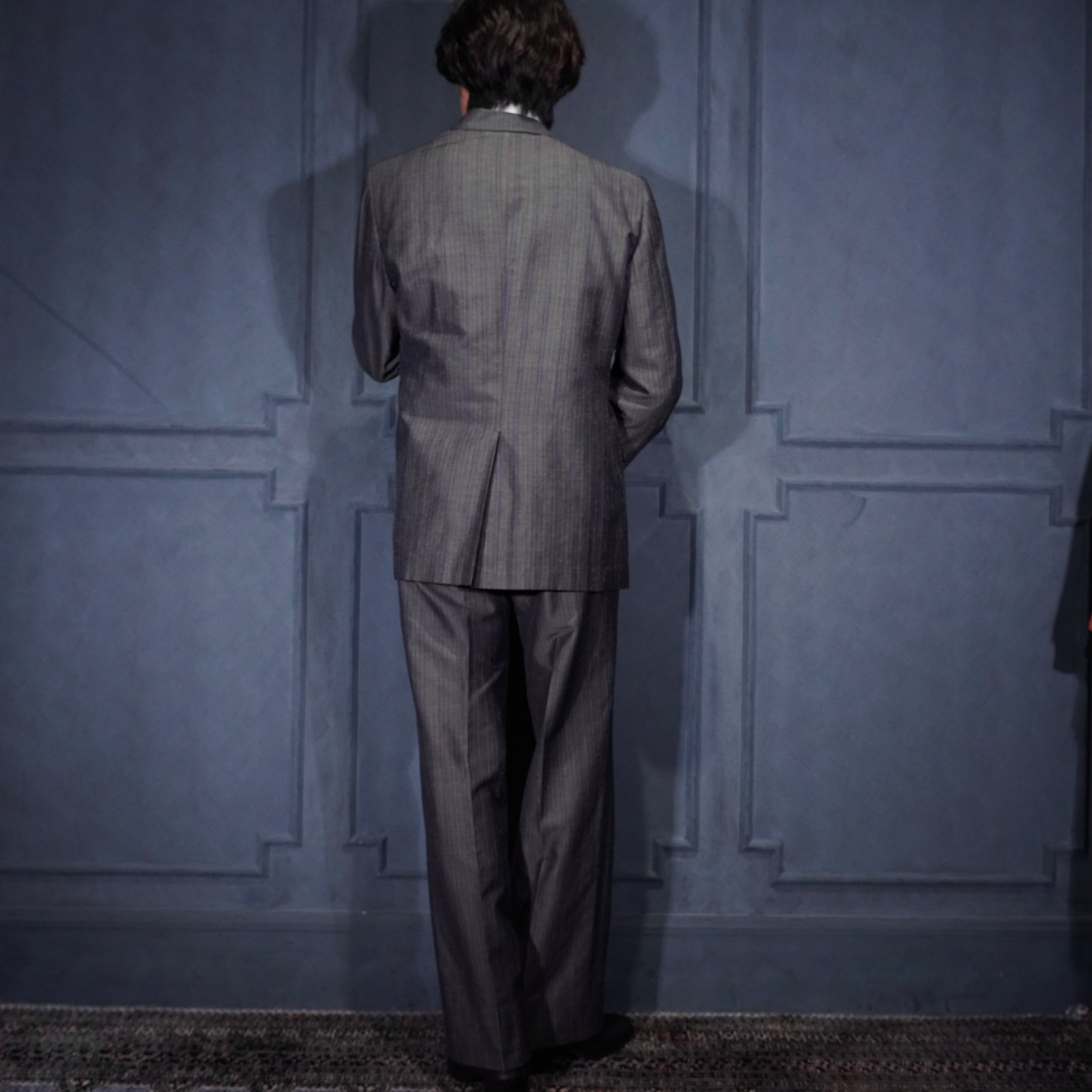 Christian Dior STRIPE PATTERNED DESIGN SET UP SUIT/クリスチャン