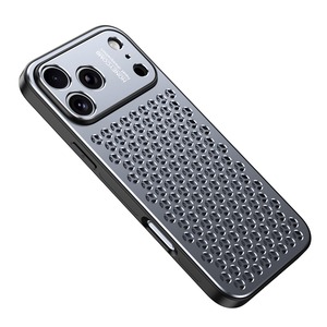 ◆iPhone 18Pro/18Pro Max/17/16/15/14/13/Pro/Pro Max/Plus◆ Aluminum Mesh × Silicone Frame Case / アルミニウム メッシュ × シリコン フレーム ケース