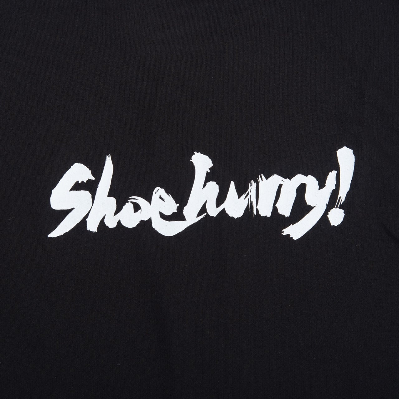 SHOEHURRY! LOGO SILKY DRY LONG T-SHIRT (BLACK/WHITE) | シルキードライロングTシャツ(ブラック/ホワイト)