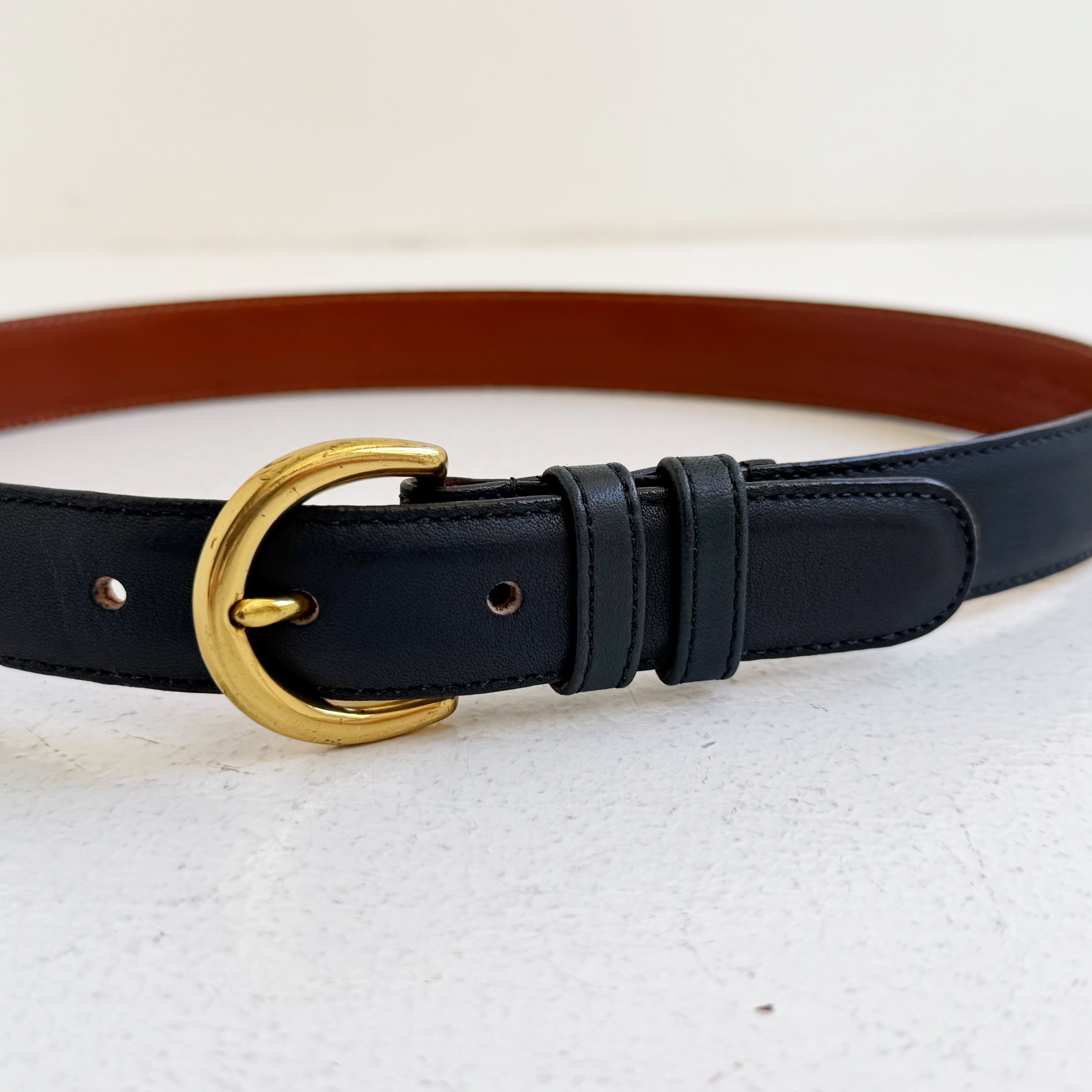OLD COACH leather belt | TOKYO LAMPOON online shop