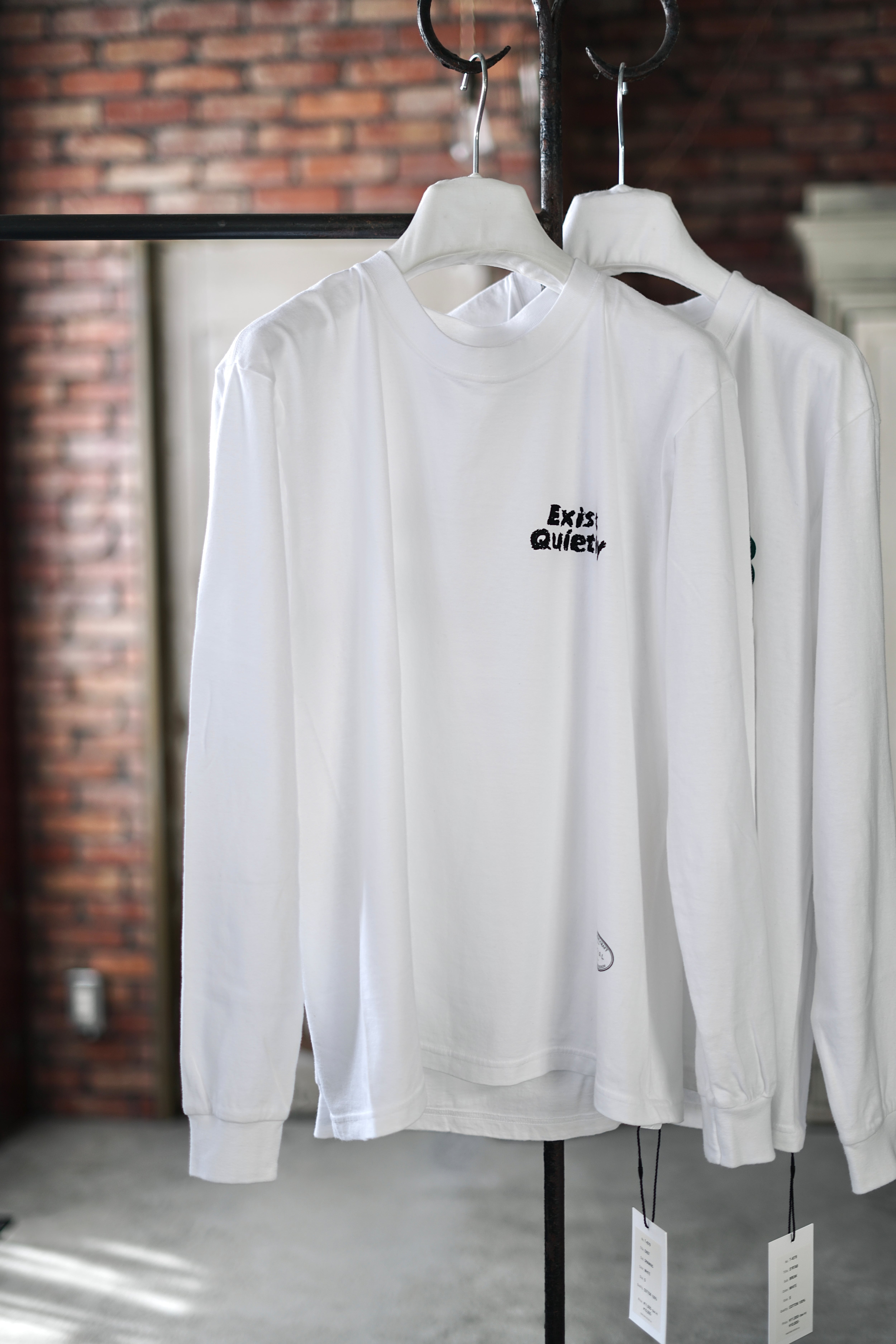 NOWOS / bottle neck t-shirt (BLACK/WHITE) | JUQUI Online