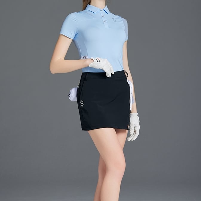 メール便送料無料】リボン付き タイト スカート T-0003 | Lilyange GOLF