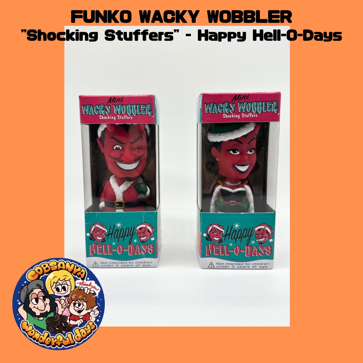 MINI FUNKO WACKY WOBBLER El Diablo・Demonique