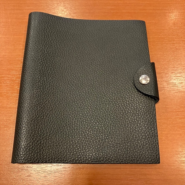 HERMES LEATHER NOTE COVER "ユリス"
