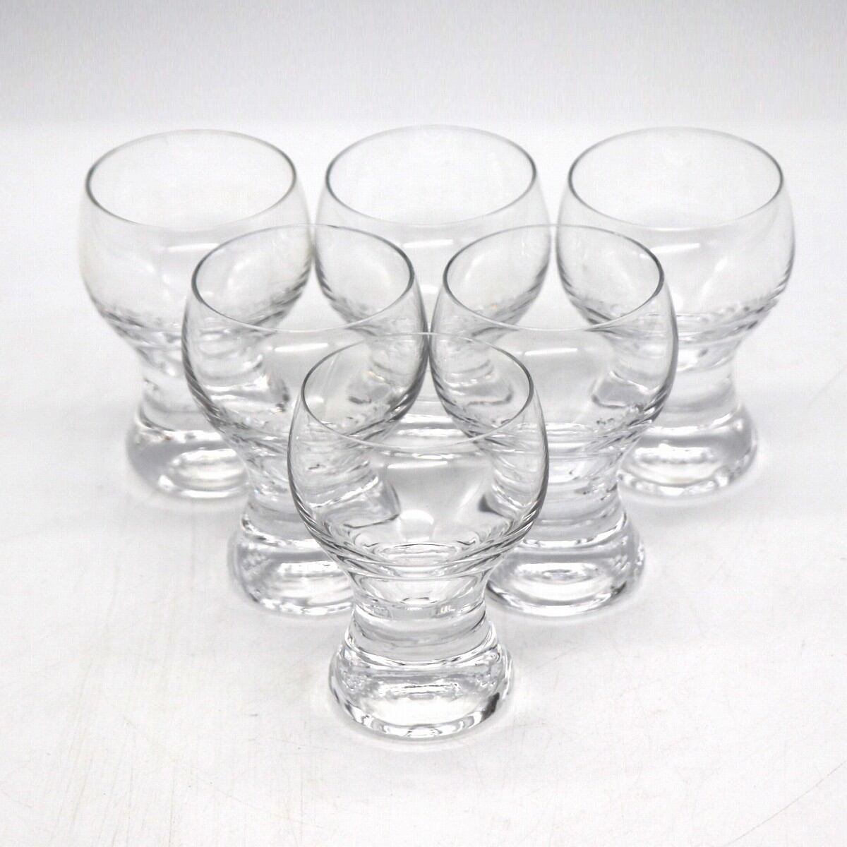 ボヘミアガラス・Gina・ショットグラス・60ml・6個セット・No.210713 