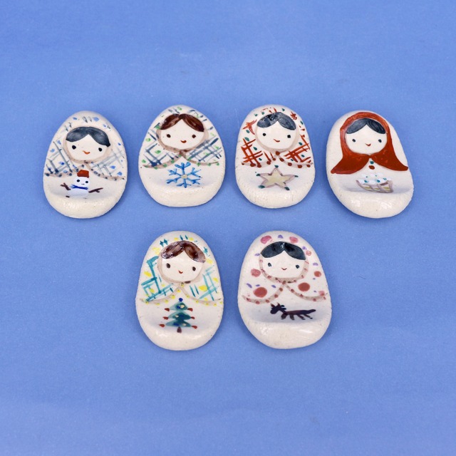《 鈴木ハツミ 》箸置き　マトリョーシカ