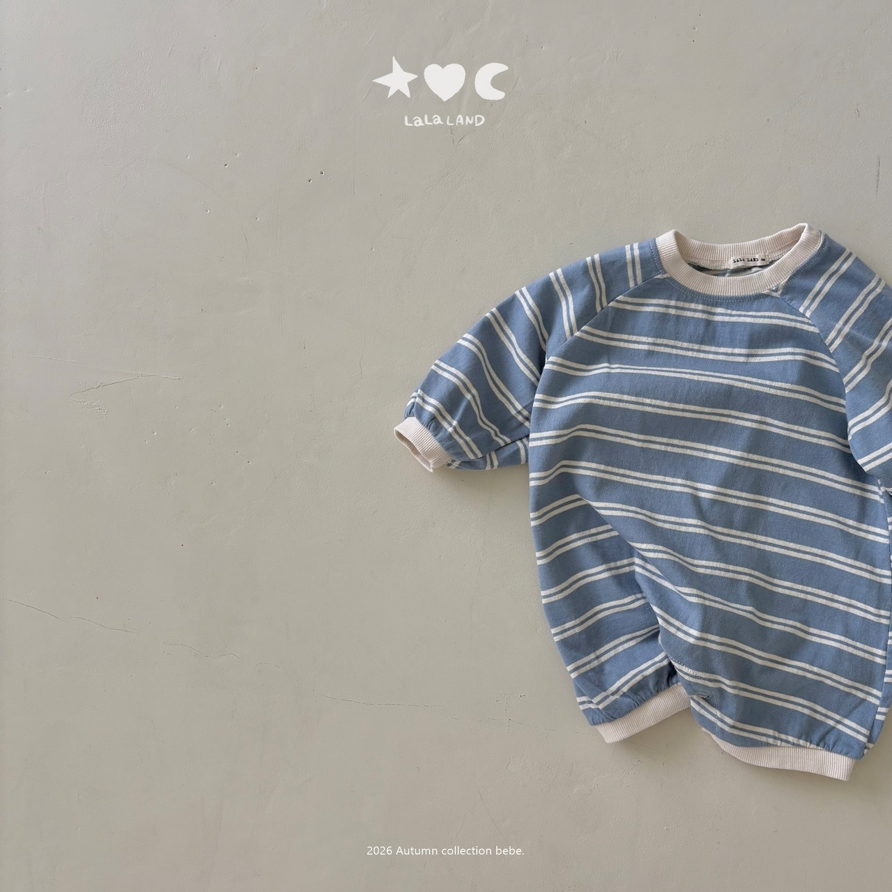 韓国子供服 / LALALAND / 26Autumn / ベベ セイント ロンパース / 秋服 / ベビー *6M~18M*