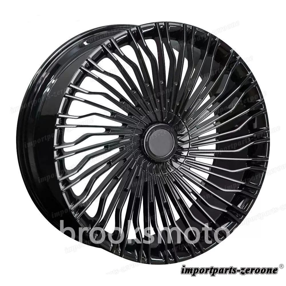 20インチベンツ③ 20インチ鍛造マルチスポーククロームホイールメルセデスベンツW222