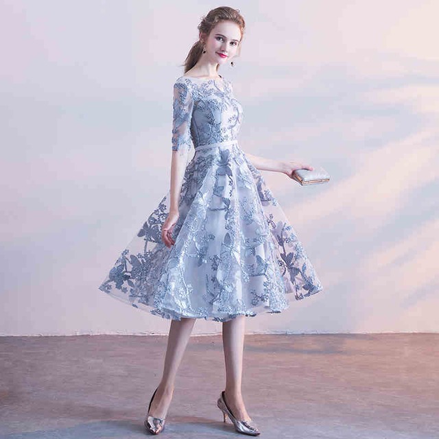 ワンピース レディース 送料無料 3色 フレアワンピース レース ミディアム丈 花柄 膝丈 ひざ丈 五分袖 セミフレア スリム 細身 チュール レース 刺繍 カシュクール Vネック 透け感 シアー シースル— かわいい 大人可愛い きれいめ 上品 おしゃれ アジアン エスニック 大人女子 こなれ感 キュート ガーリー エレガント モダン 存在感  緑 グリーン  春 秋 冬 20代 30代 ママ デート お出かけ パーティー イベント リゾート 普段使い 韓国系 オルチャン 体系カバー 脚長 インスタ映え