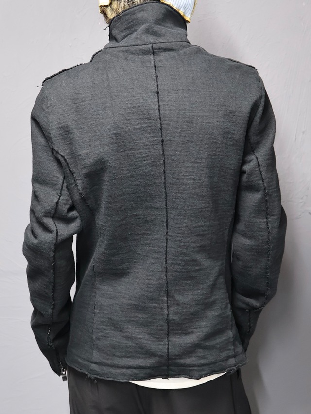 【wjk】high neck zip up blouson