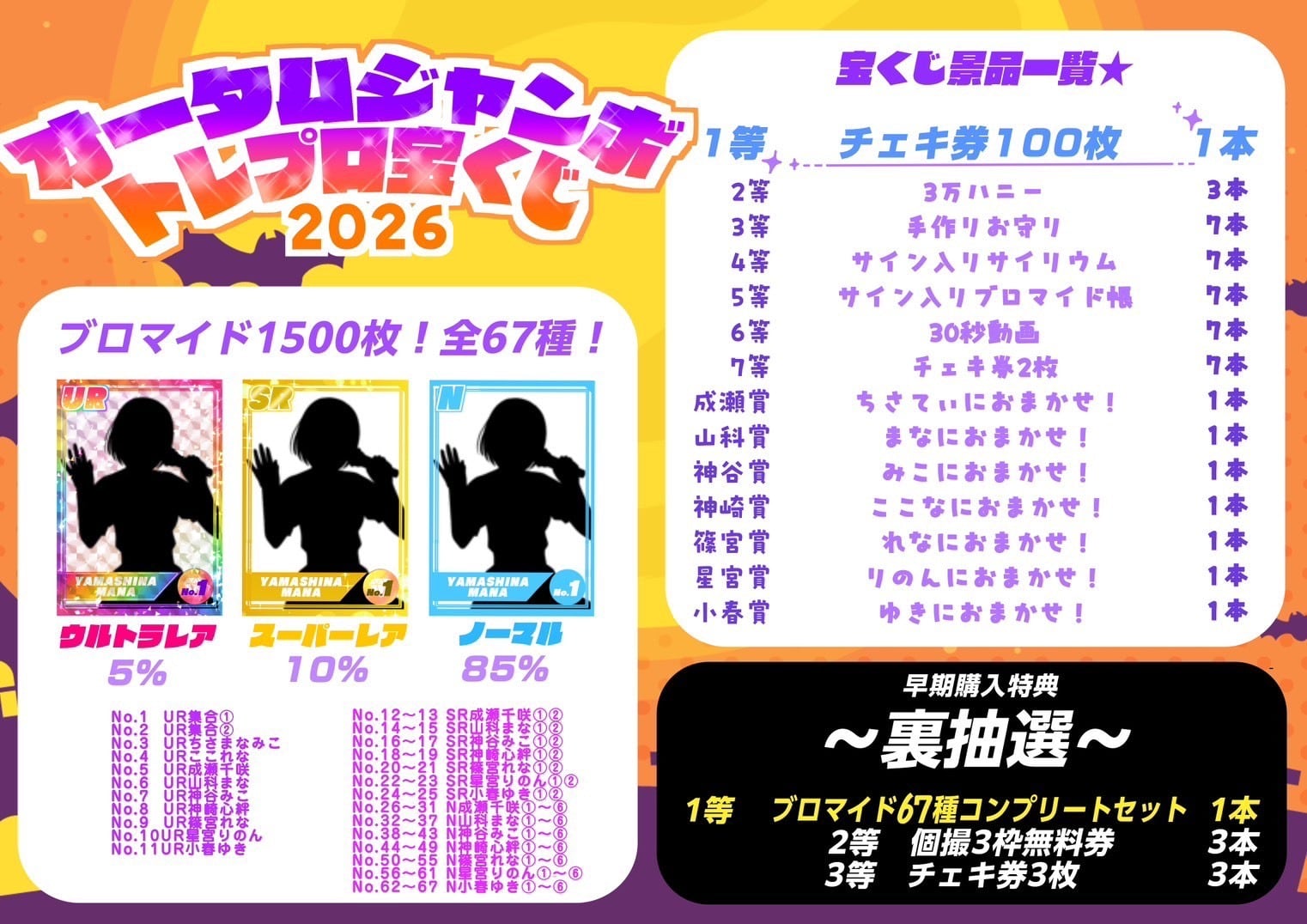 10/5 Web特典会】神崎/星宮オンラインブロマイド ※3枚ご購入で特典あり