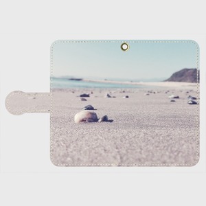 Android対応　手帳型オリジナルスマホケース　～Life on the Beach～　受注生産品