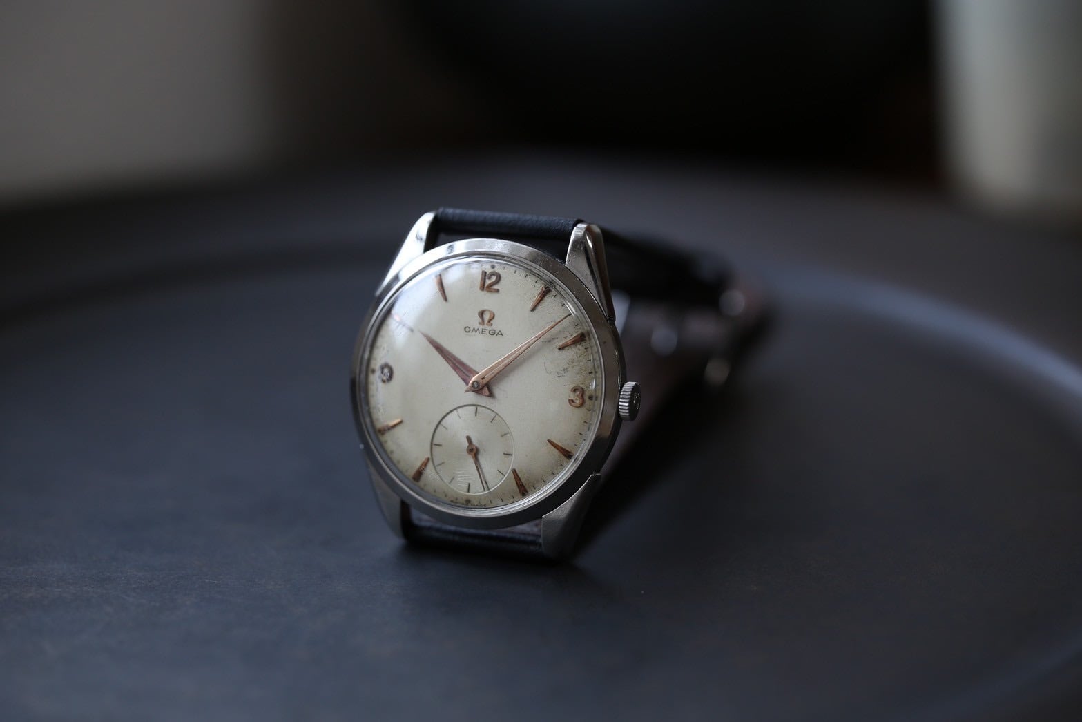 OMEGA】 1956年製 オメガ 30mmキャリバー スモールセコンド 飛び