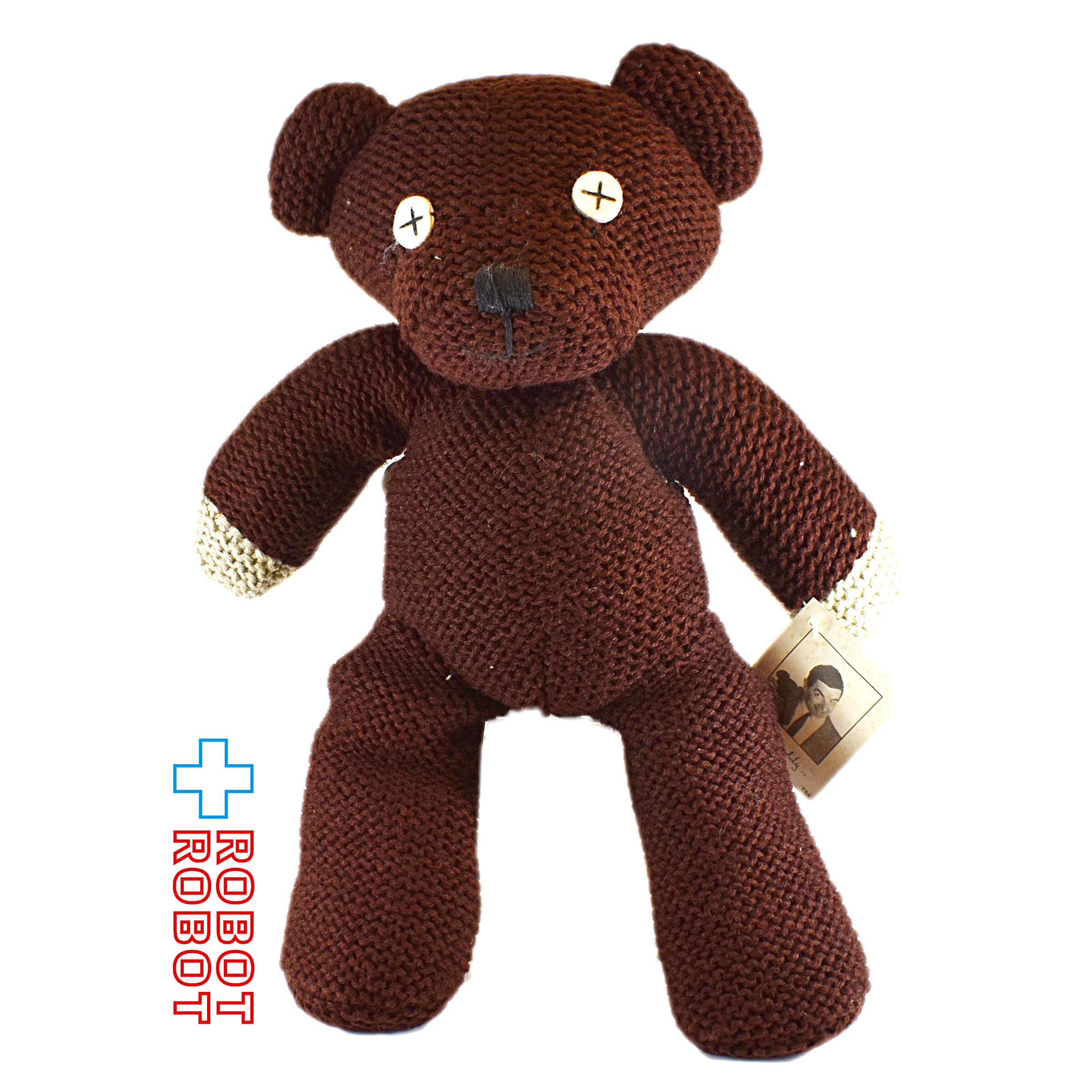 Mr.ビーン ミスタービーン テディベア 編みぐるみ ぬいぐるみ人形 38cm