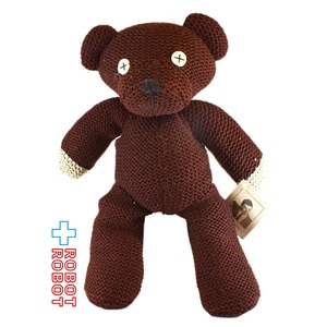 Mr.ビーン ミスタービーン テディベア 編みぐるみ ぬいぐるみ人形 38cm