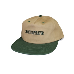 DIAL TONE SMOOTH OPERATOR SNAPBACK CAP KHAKI / FOREST