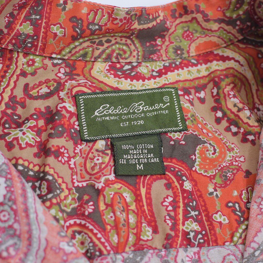 希少 80s Eddie Bauer Paisley Cotton Knit 【公式通販】