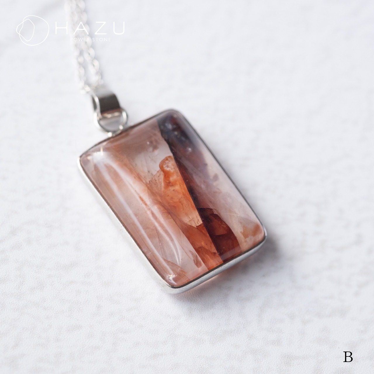 SALE【1点もの】ライモナイトインクォーツ・ネックレス