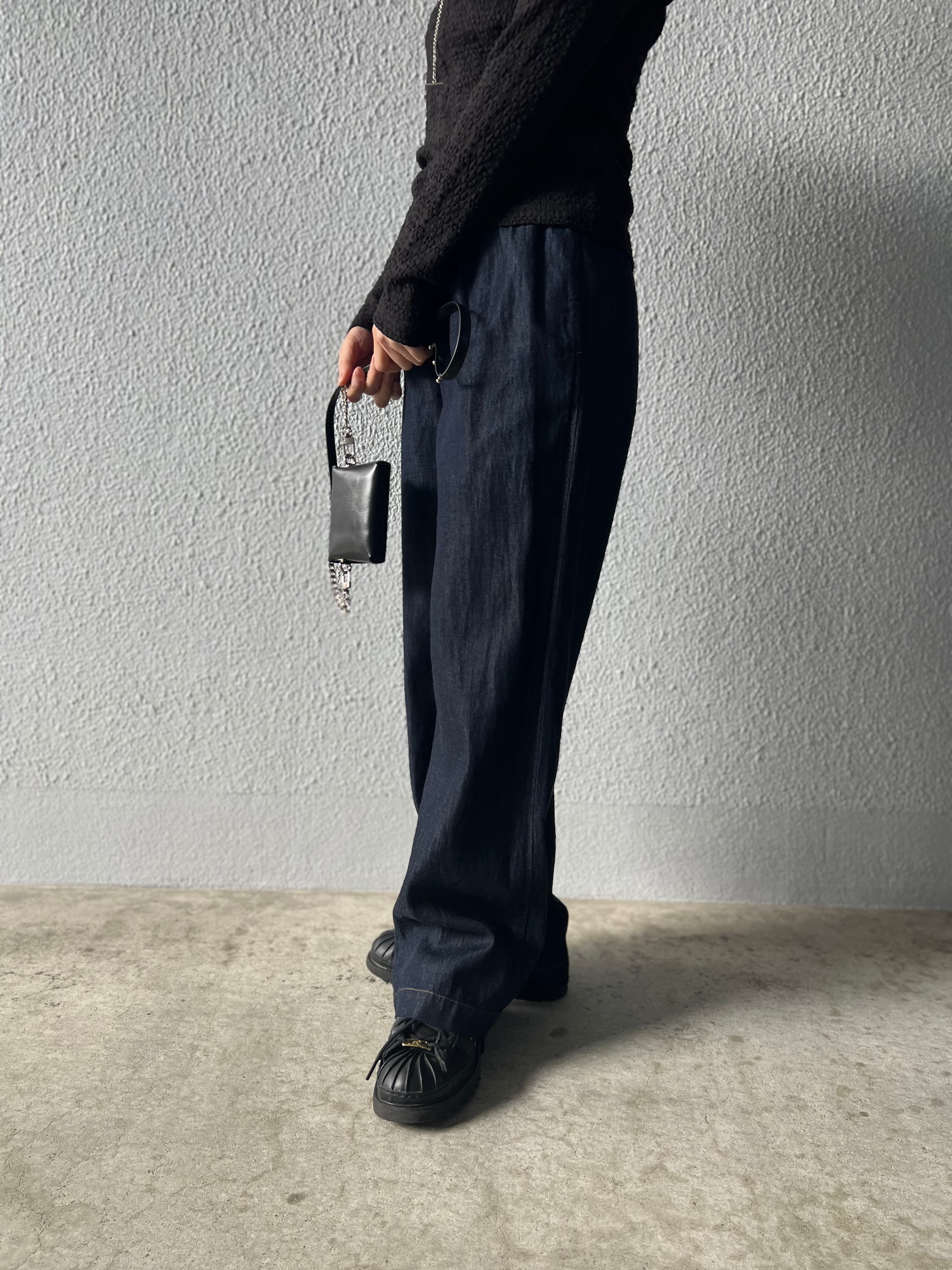 【PASSIONE】ウエストイージーライトオンスデニム　616605