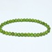 ペリドット ブレスレット 5mm メール便可 一点物 111-50523