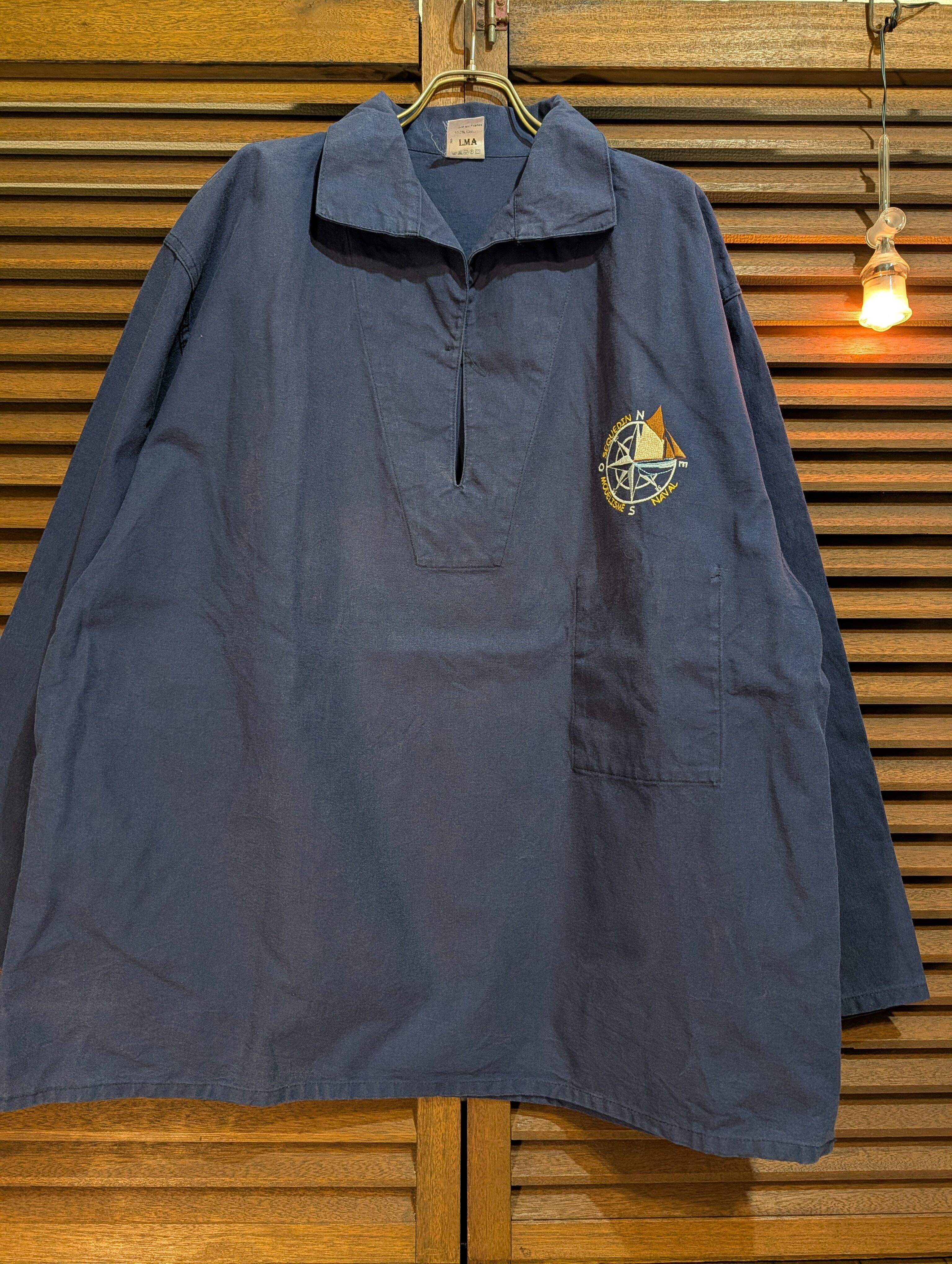 France LMA Fisherman Smock Navy