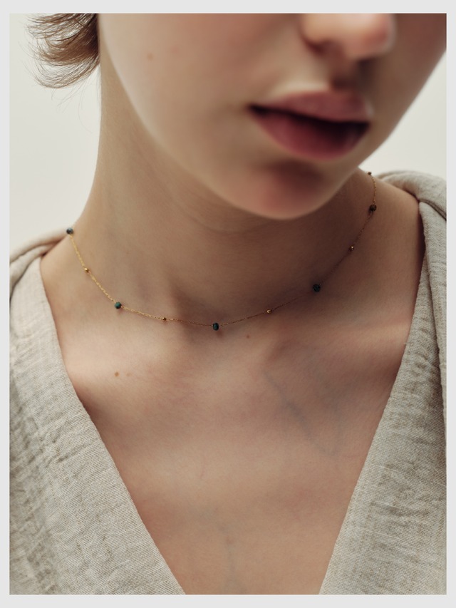 Necklace -Gold-