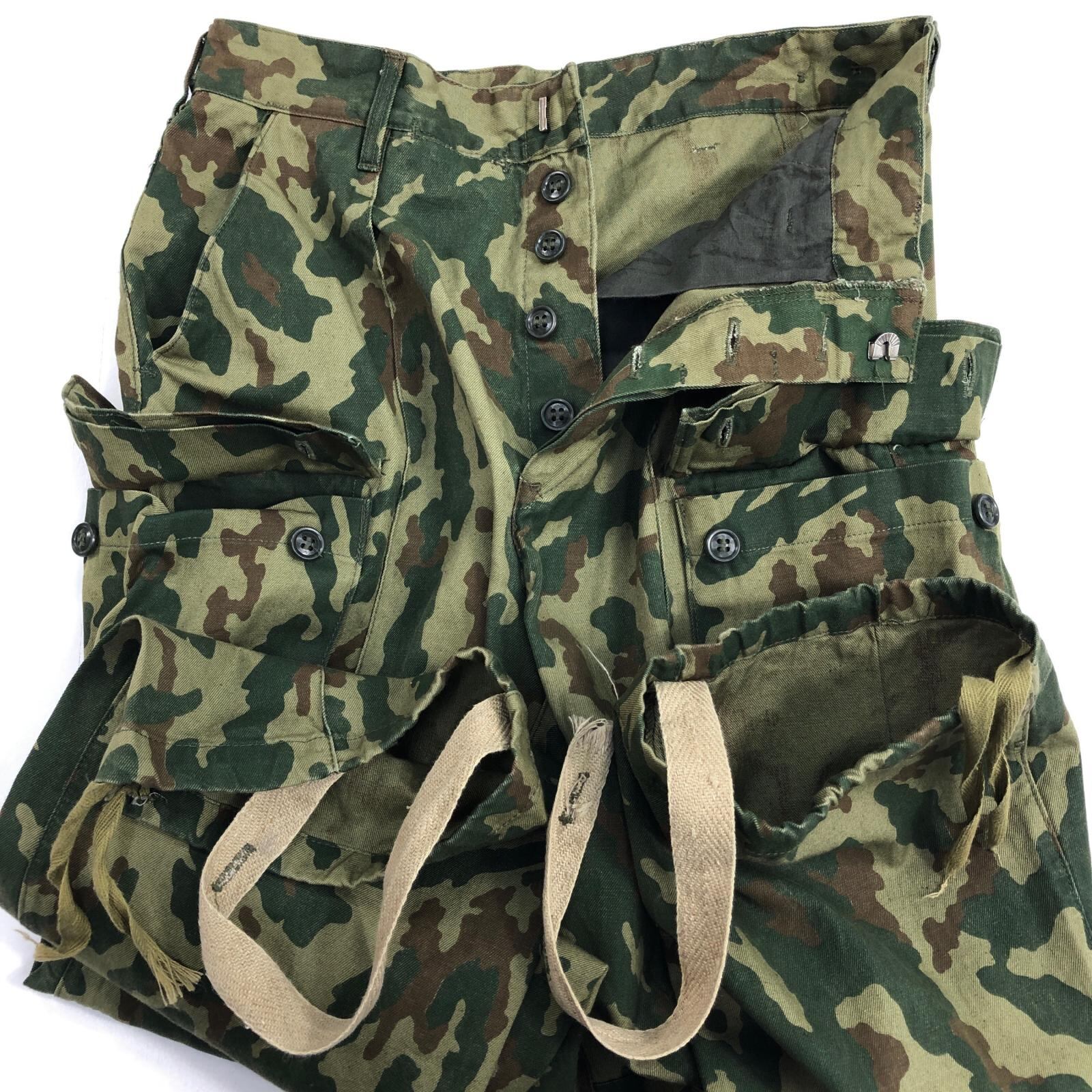 RUSSIAN ARMY ロシア軍（ソ連） FLORA CAMO CARGO PANTS 迷彩 カーゴ