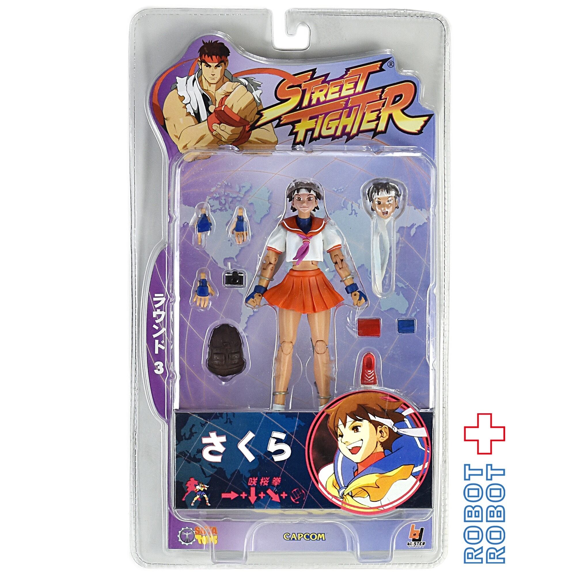 SOTA TOYS ストリートファイター ラウンド3 さくら アクション 