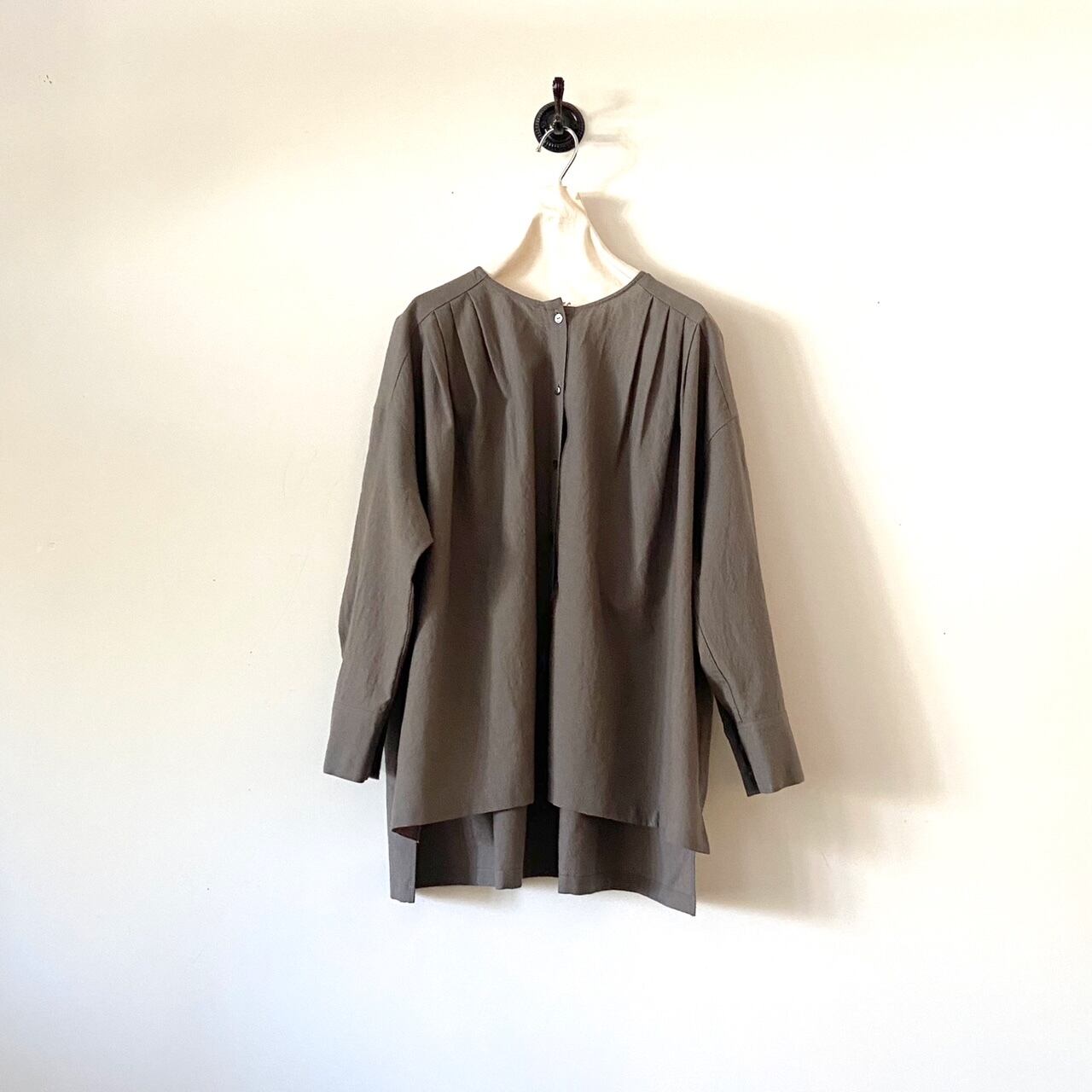 evam eva ウールシャツ wool shirt