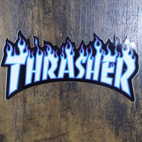 【ST-1099】Thrasher Magazine skateboard sticker スラッシャー スケートボード ステッカー