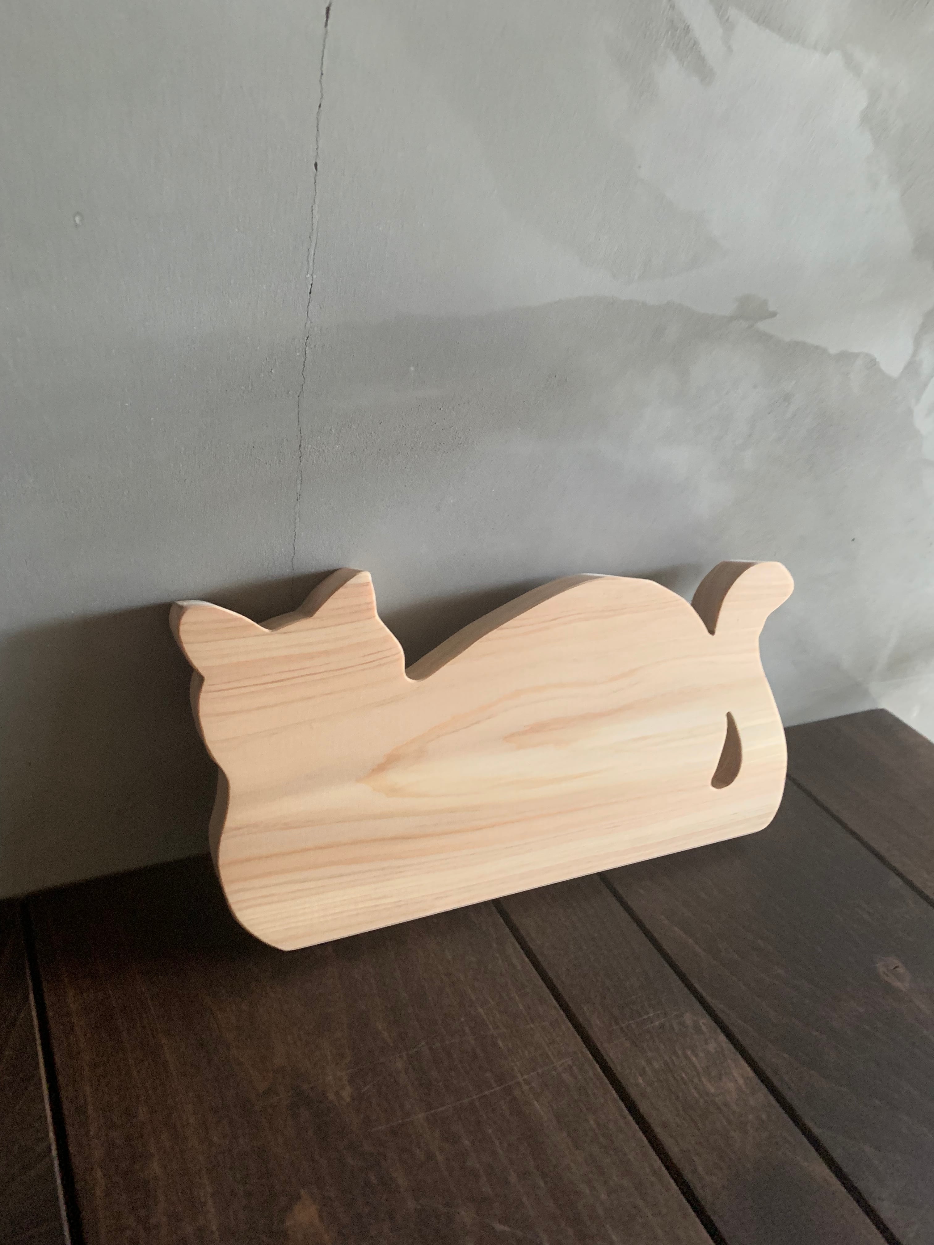 まんまる猫型カッティングボード【送料込】 | kobonekonote