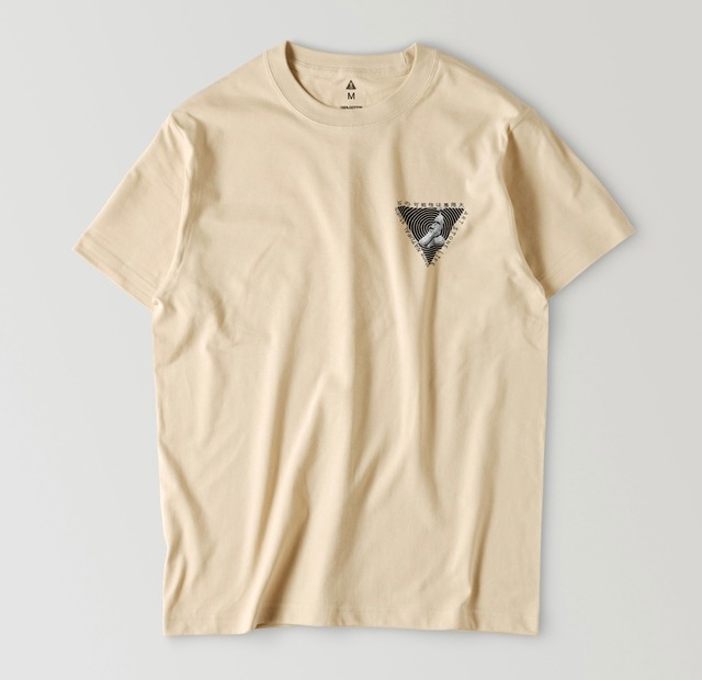 MOAJI トライアングル　パステルカラーTシャツ(メンズサイズ)【受注生産】