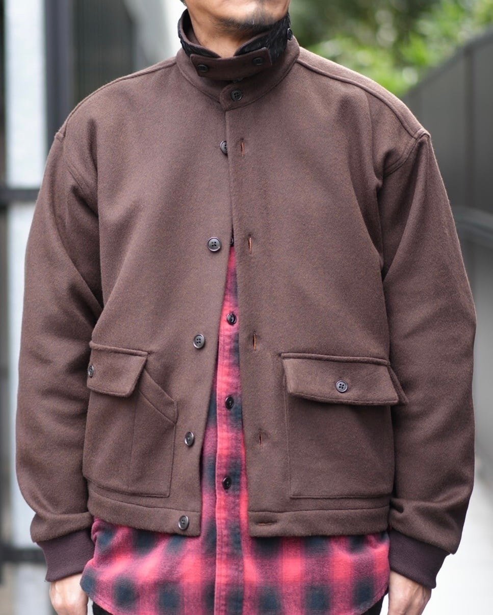 KENNETH FIELD(ケネスフィールド) /DRIVING JACKET -D.BROWN-(71 KENNETH FIELD(ケネスフィールド) /DRIVING JACKET -D.BROWN-(71