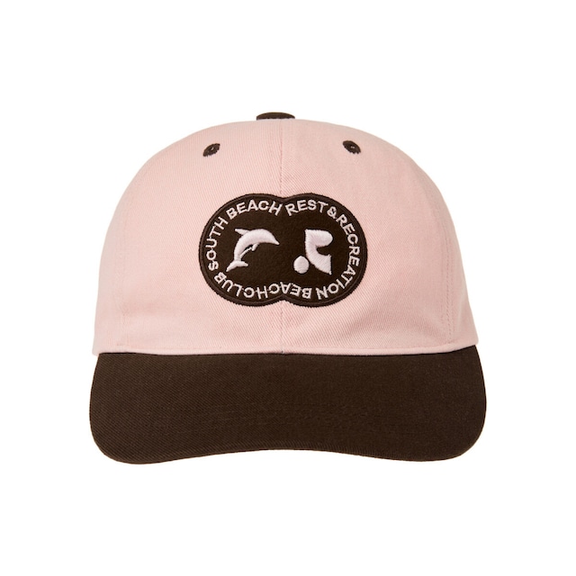 [rest & recreation] RR NEW LOGO PATCH BALL CAP - PINK 正規韓国ブランド 韓国ファッション 韓国代行 rest recreation レストアンドレクリエーション restrecreation