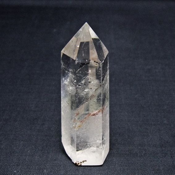 水晶 六角柱 ポイント 置物 一点物 142-10995