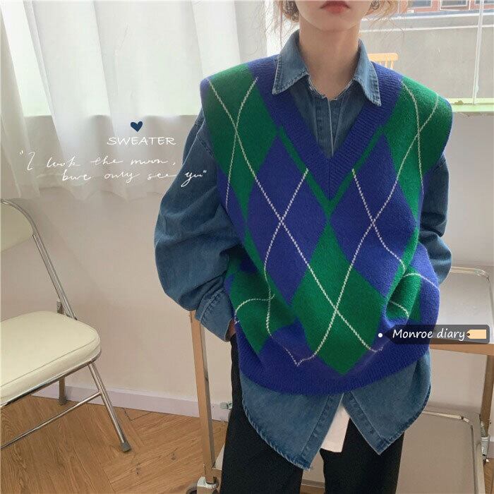 スタンダードニットセーター スプリングジャケット レッド レトロ 春物 モンロー16615791671