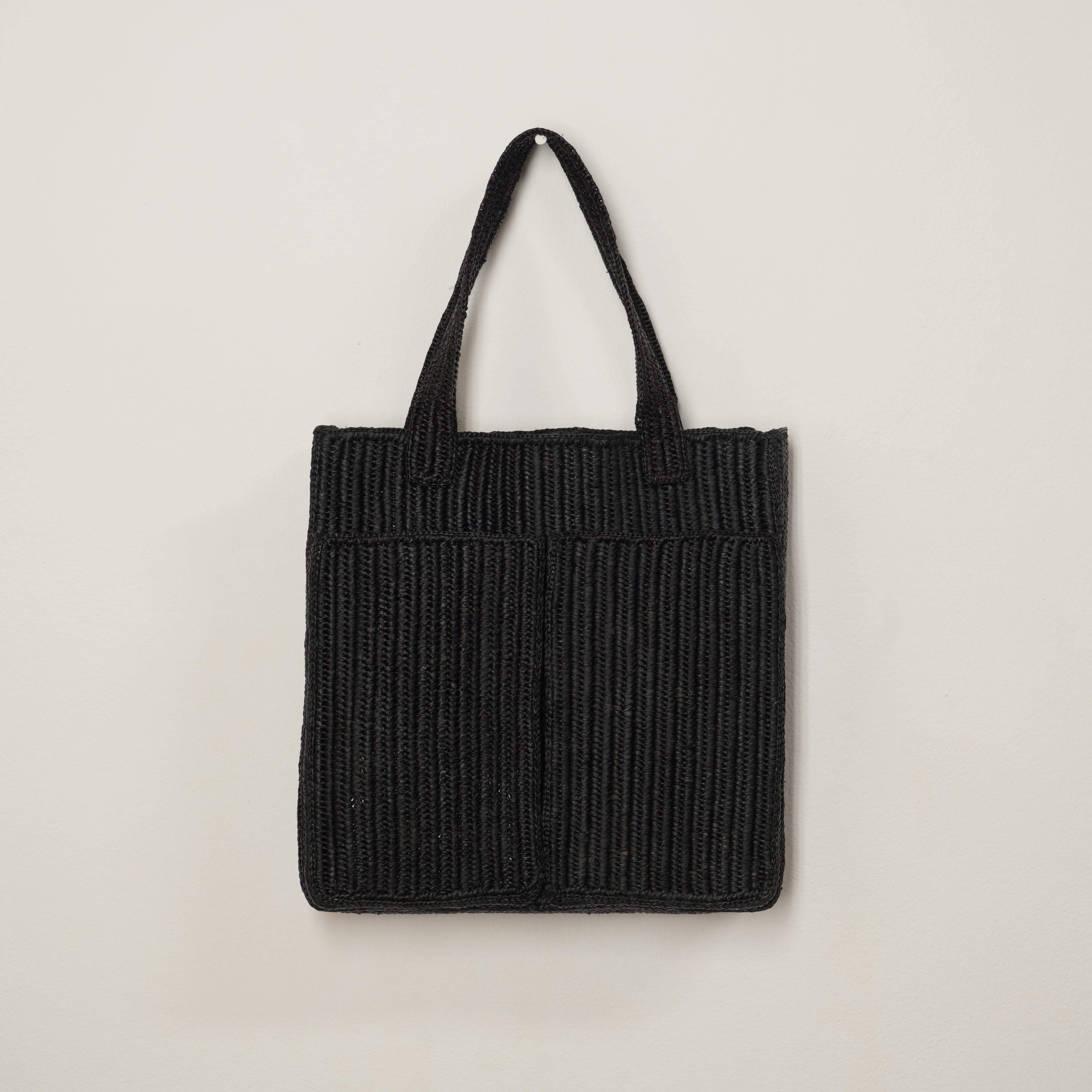 新品　AMPIANA Marche Bag - Mof-mof - S size Marche Bag (S) - Mof-mof - Color handle | AMPIANA