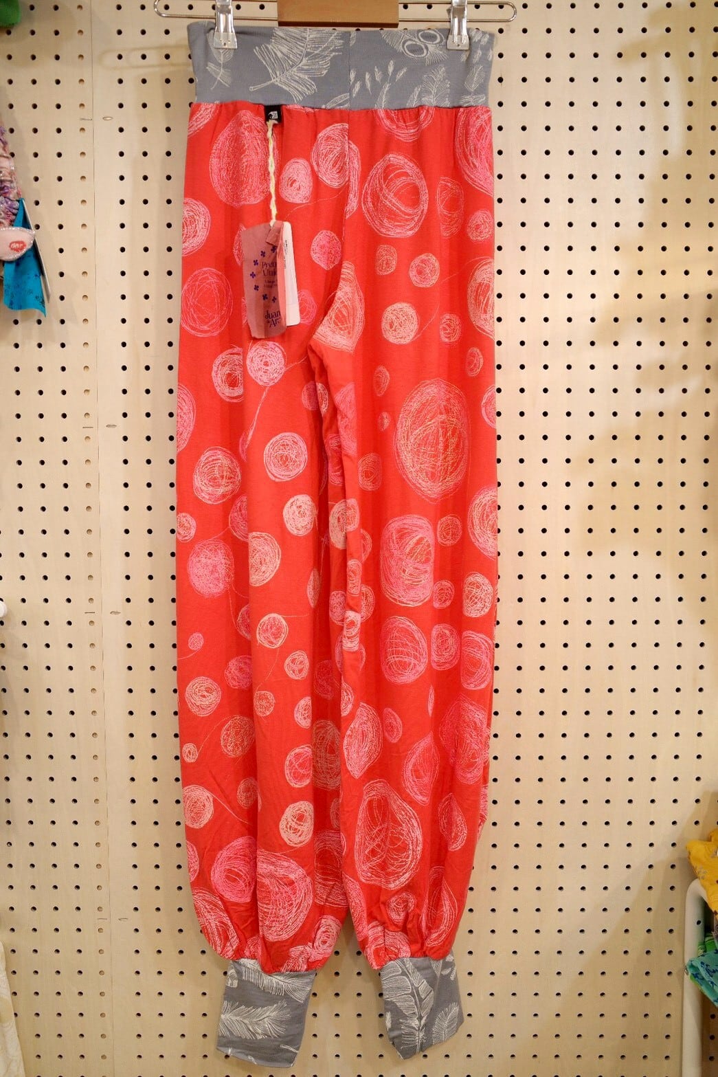 アラジンパンツ size S (ピンク/毛糸柄) | Juana de Arco