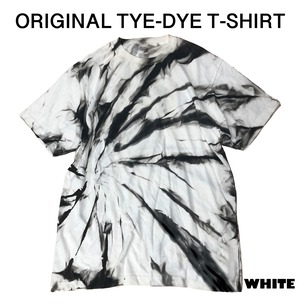 オリジナルタイダイTシャツ(ホワイト)