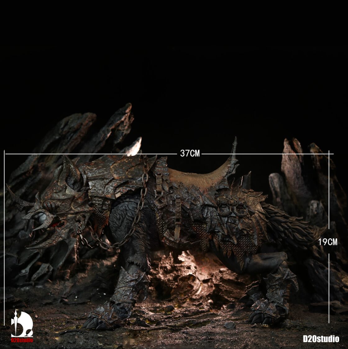 d20studio メタルブレード狼バトルウルフ